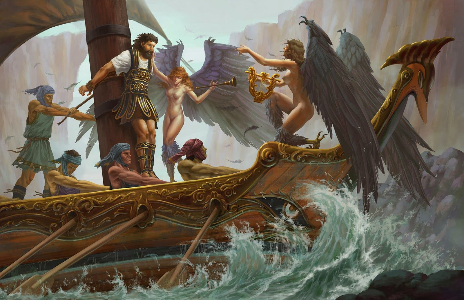 Odysseus en de Sirenen