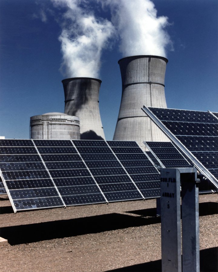 Solar panels, Rancho Seco nuclear plant